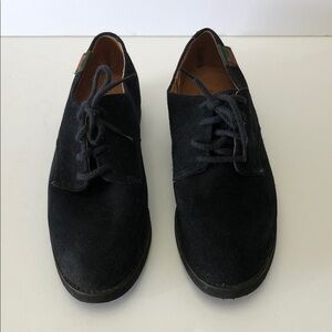 USA made Bass Women's Black Suede Loafers